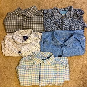 johnnie-O Big & Tall LT Shirts – Brand New with Tags